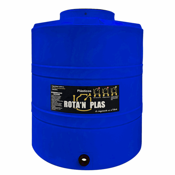 Tinaco Tricapa Azul 1,100 L