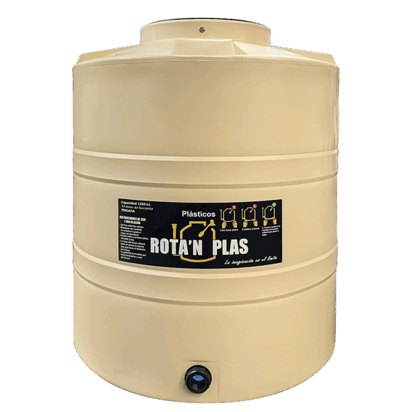 Tinaco Tricapa Beige 1,100 L