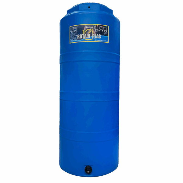 Tinaco Tricapa Azul Vertical 1,100 L